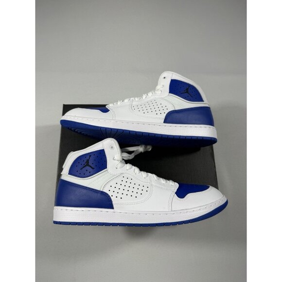 New Men’s Size 11.5 White Blue Jordan Access Basketball Shoes AR3762 104 main image 7